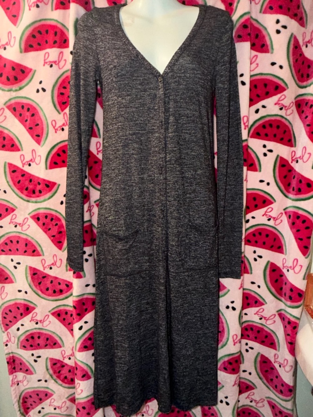 🩶 Aeropostale Long Sleeve Duster Cardigan